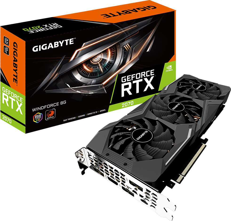 Graphics Card - GeForce RTX™ 2070 WINDFORCE 8G