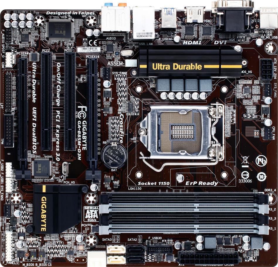 GA-B85M-D3H (Rev. 1.0/1.1) マザーボード サポート - GIGABYTE Japan