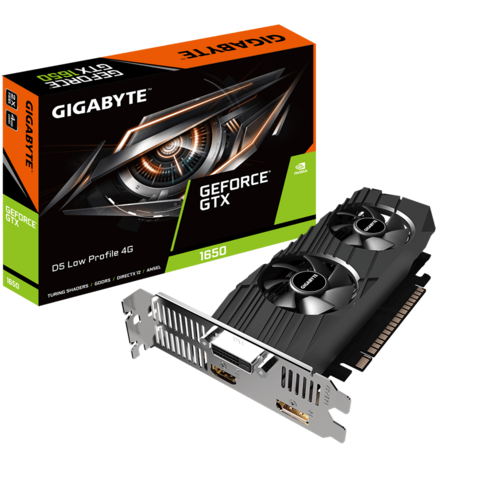 GeForce® GTX 1650 D5 Low Profile 4G