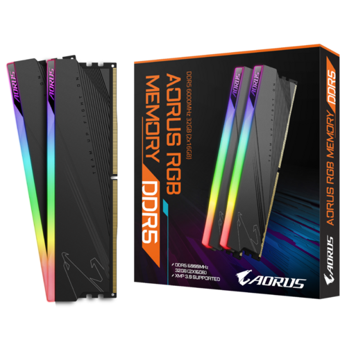 AORUS RGB Memory DDR5 32GB ‏(2x16GB)‏ 6000MHz