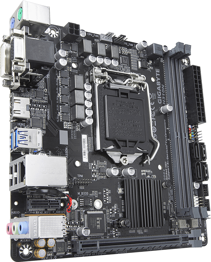 マザーボード GIGABYTE GA-H310TN H310N (Rev. 1.0) Motherboard - GIGABYTE Global