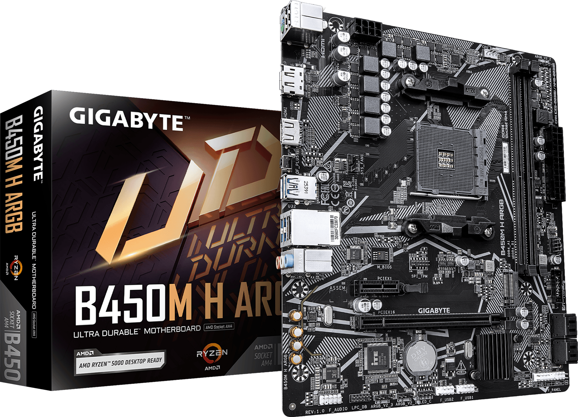 Motherboard - B450M H ARGB
