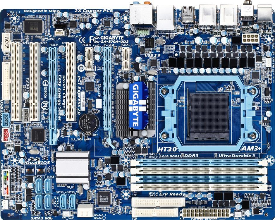 Mainboards - GA-870A-UD3