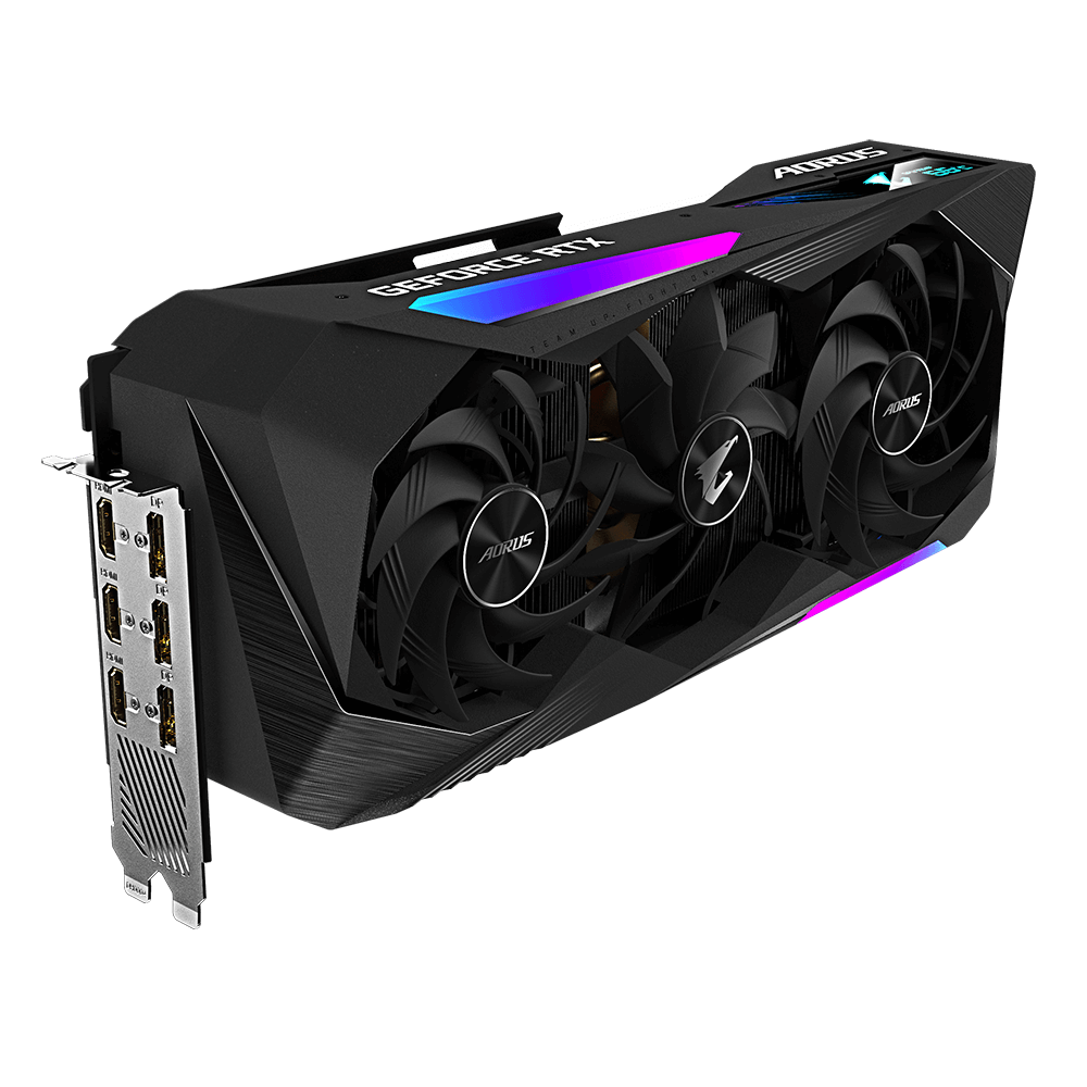 AORUS GeForce RTX™ 3070 Ti MASTER 8G フォトギャラリー