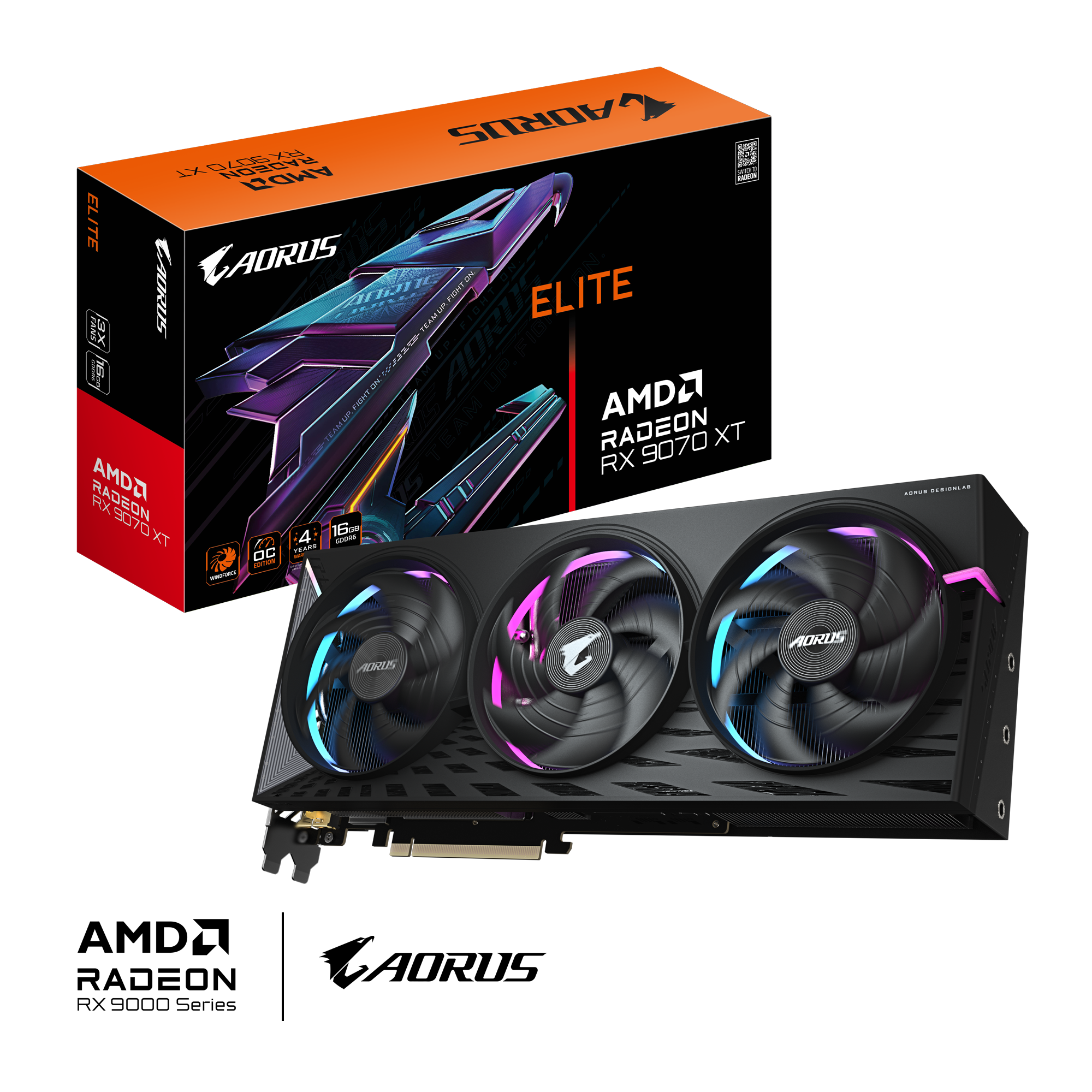 AORUS Radeon™ RX 9070 XT ELITE 16G｜AORUS - ギガバイト 日本