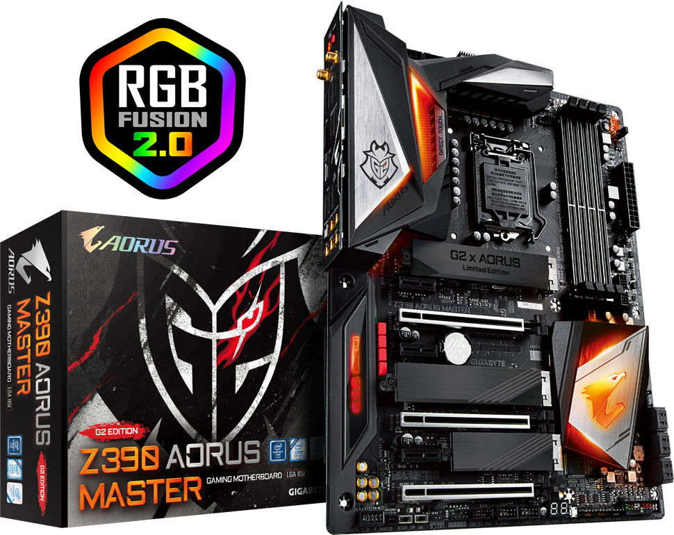 Placas Base - Z390 AORUS MASTER G2 Edition