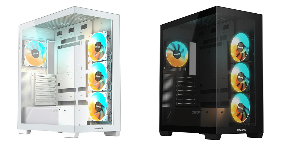 GIGABYTE Launches the New Gaming Case – C500 PANORAMIC STEALTH