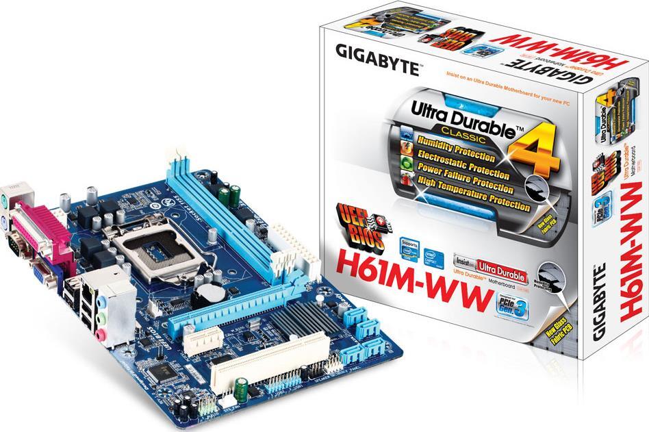 Motherboard - GA-H61M-WW
