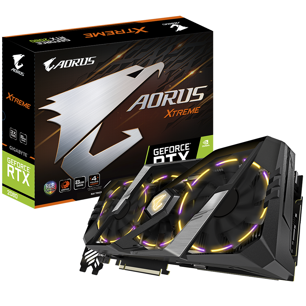 AORUS 2080 XTREME 8G | グラフィックスカード - GIGABYTE Japan