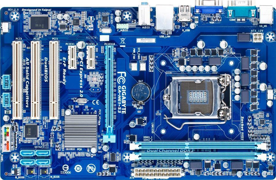 Motherboard - GA-H61-S3