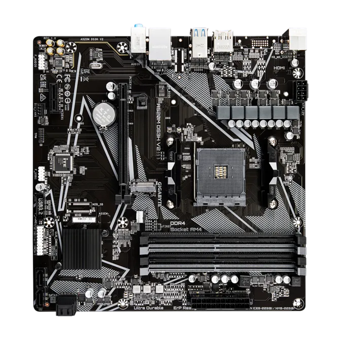 GIGABYTE A520M DS3H V2