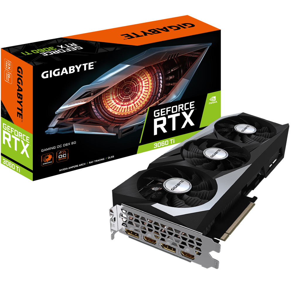 大幅に値下げ致しました 超美品GIGABYTE GEFORCE RTX 3060 Ti DDR6 8GB-