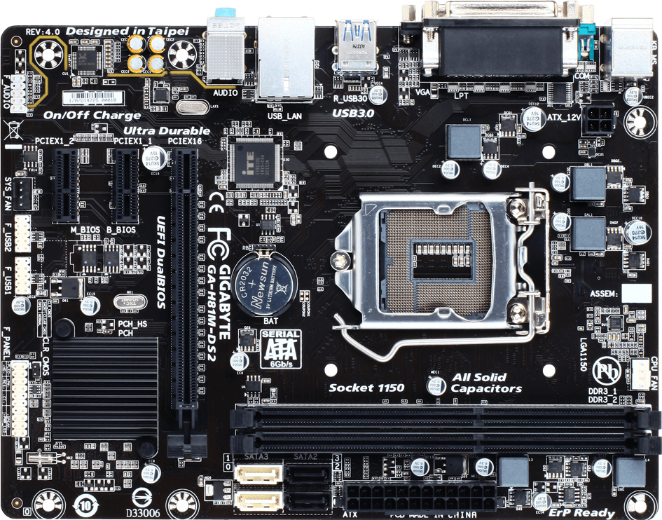 Motherboard - GA-H81M-DS2