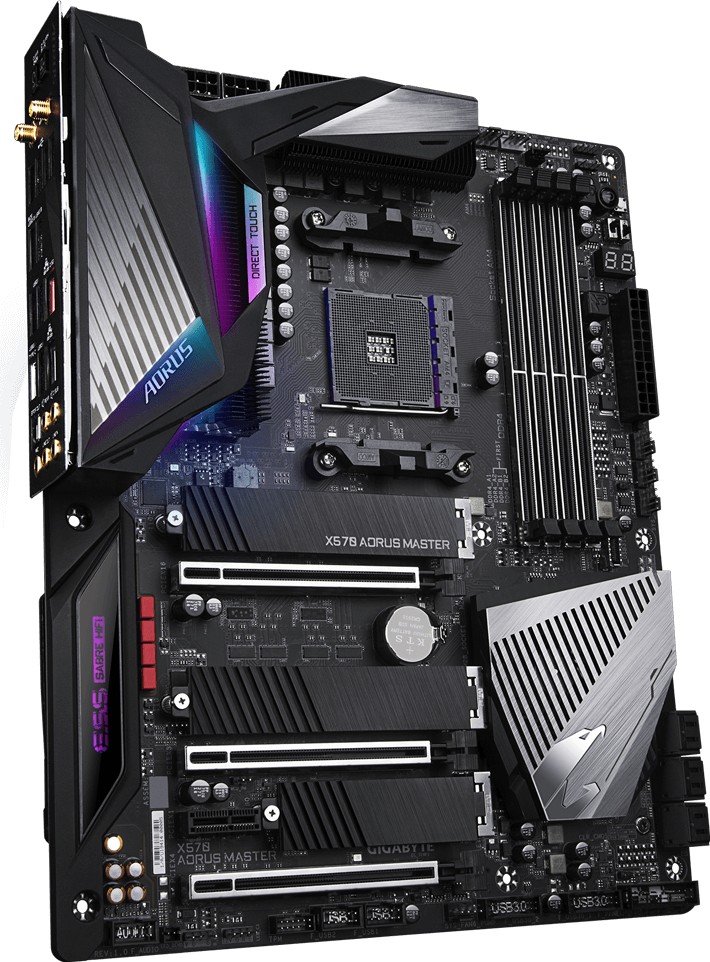 Gigabyte X570 AORUS MASTER マザーボード X570 AORUS MASTER (Rev. 1.0) - GIGABYTE Japan