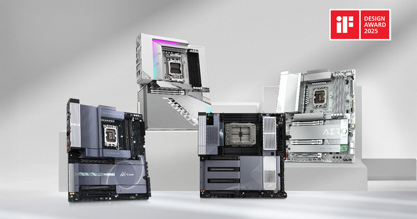 GIGABYTE feiert Erfolge bei den renommierten IF Design Awards 2025