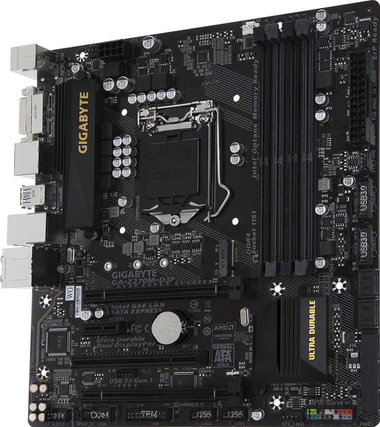 GA-Z270M-D3P (Rev. 1.0) Motherboard - GIGABYTE Global
