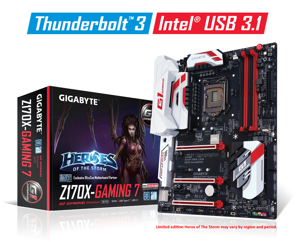 GIGABYTE GA-Z170X-GamingG1 i7-7700Kメモリ64Ene