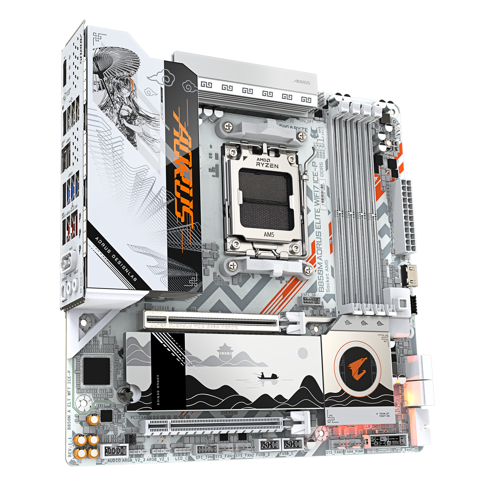 【ジャンク】GIGABYTE B850 AORUS ELITE ICE B850M AORUS ELITE WIFI7 ICE-P｜AORUS - GIGABYTE Brasil