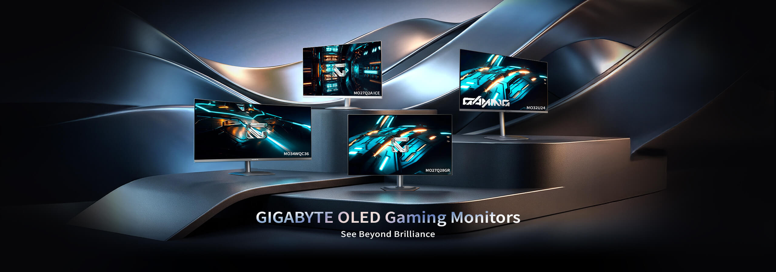GIGABYTE OLED Gaming Monitors