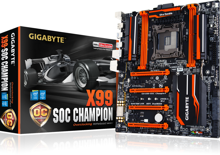 Tarjetas Madre - GA-X99-SOC Champion