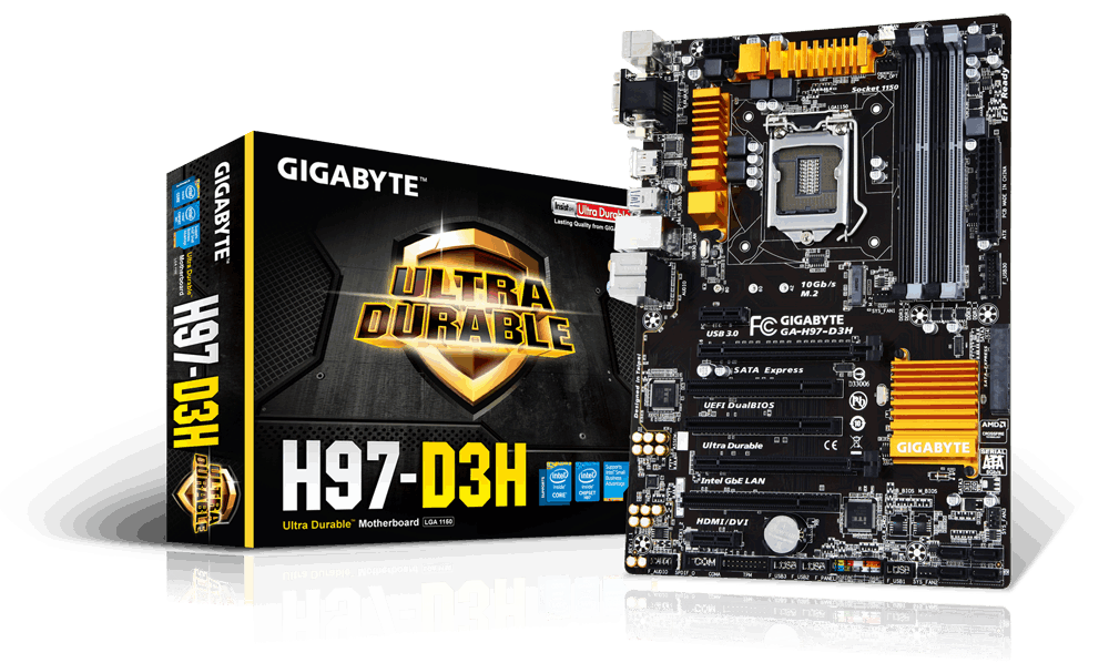 GIGABYTE　マザーボード GA-H87-D3H Rev.1.1