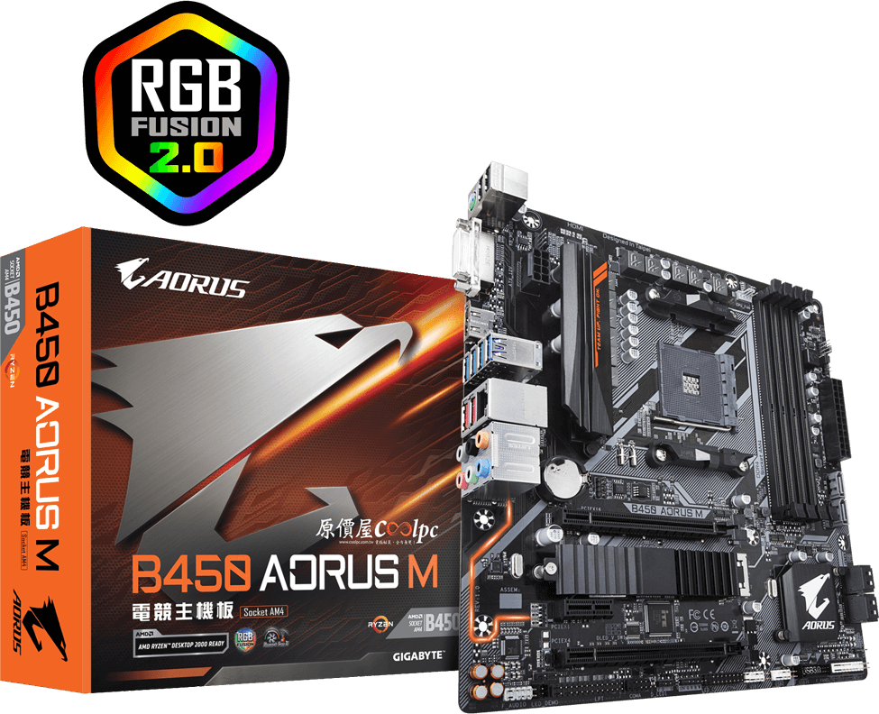 主機板 - B450 AORUS M