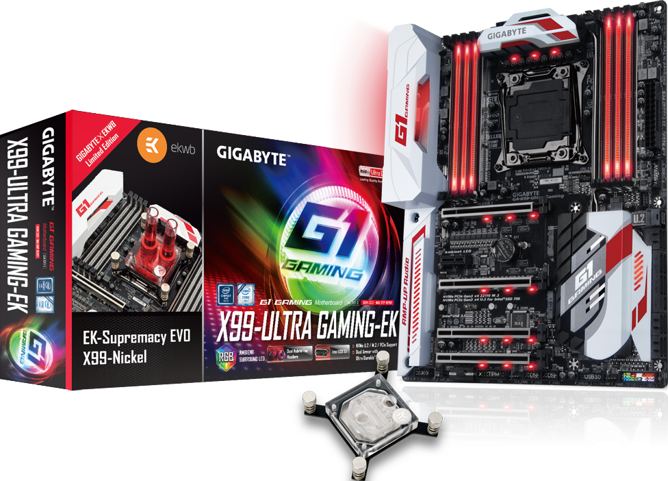 Материнські плати - GA-X99-Ultra Gaming-EK