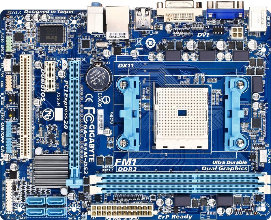 主機板 - GA-A55M-DS2