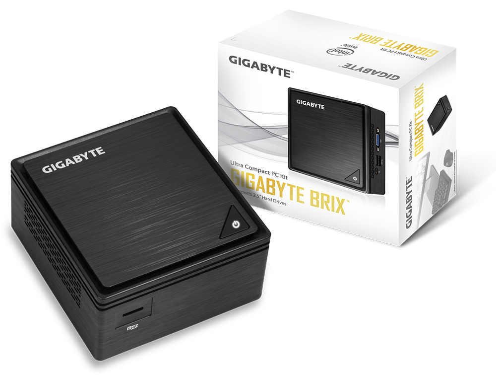 GBBPCE3350 (rev. 1.0) Overview BRIX (MiniPC Barebone) GIGABYTE