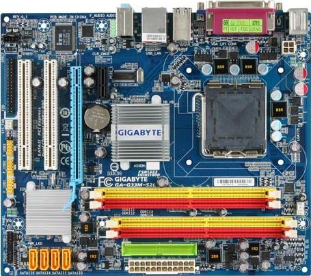 Moederbord - GA-G33M-S2L