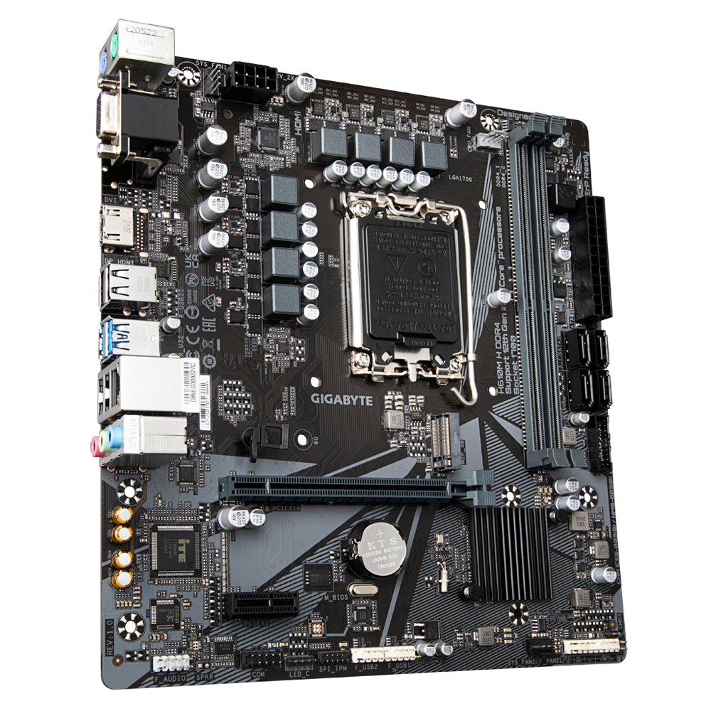 H610M H DDR4 (rev. 1.0) Key Features | Motherboard