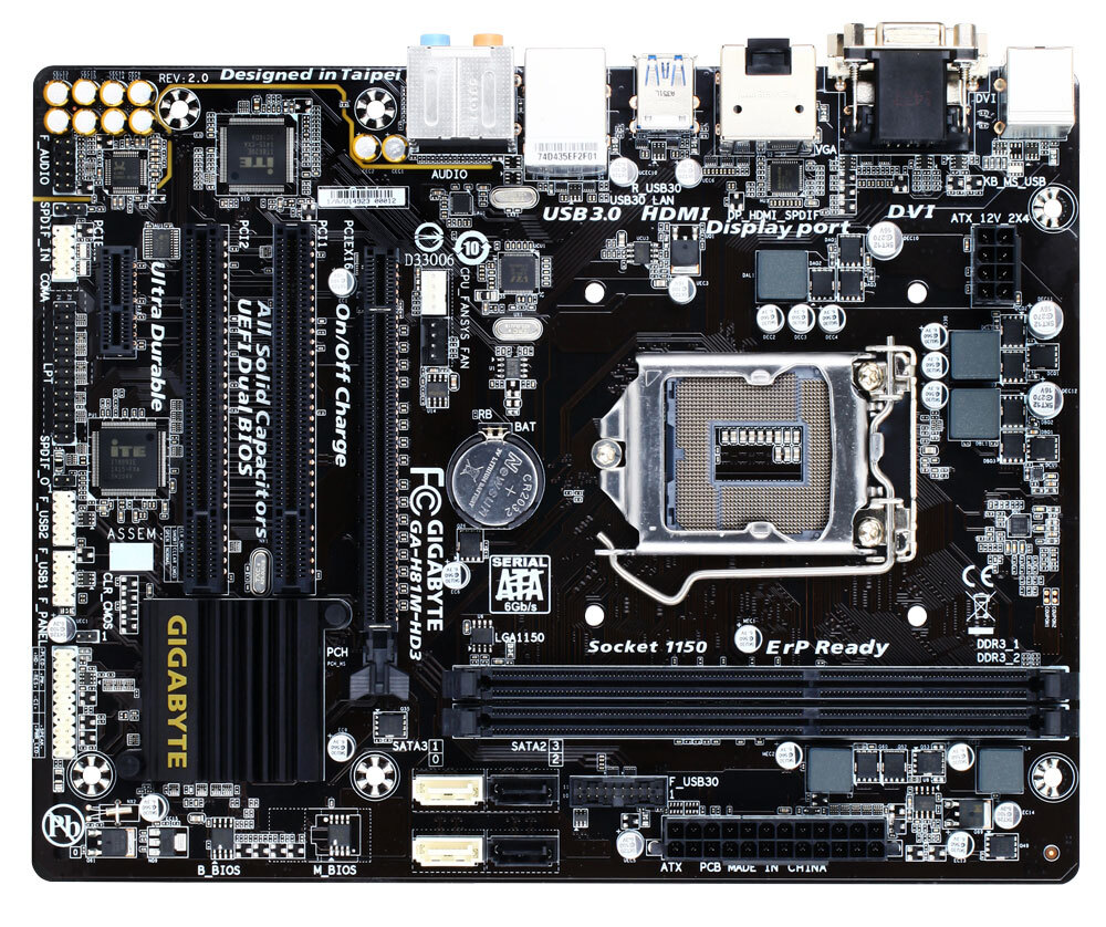 GA-H81M-HD3 (rev. 2.0) Gallery | Motherboard - GIGABYTE Global