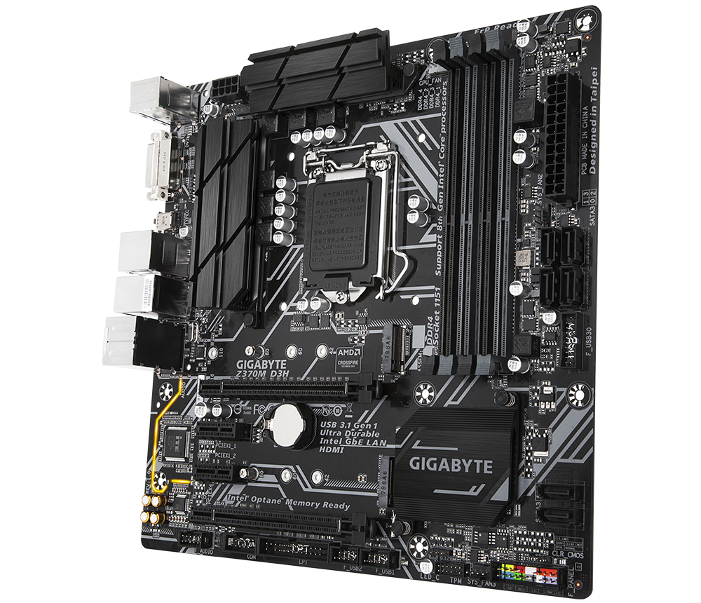 Z370M D3H (rev. 1.0) Gallery | Motherboard - GIGABYTE Global