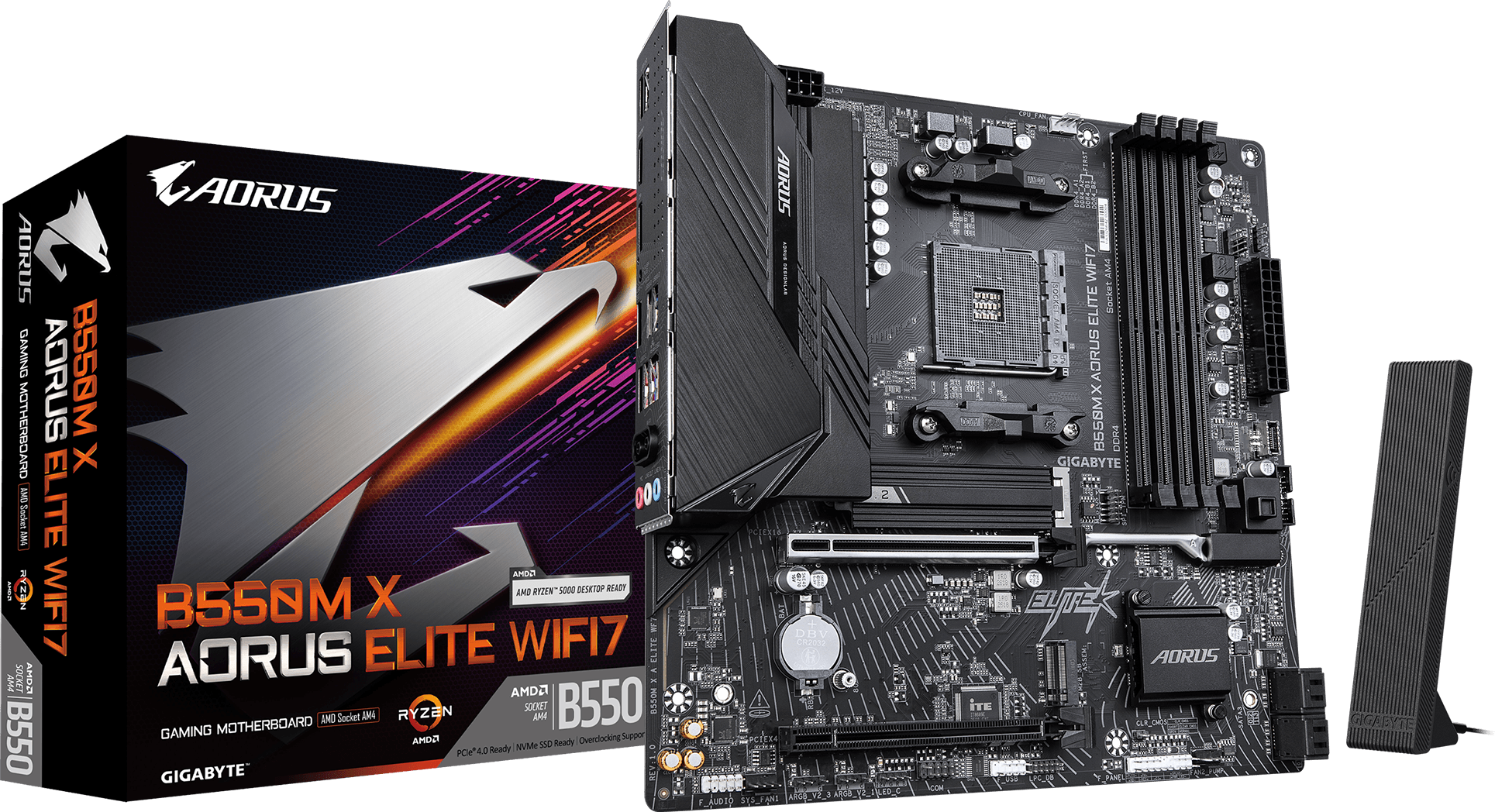 B550M X AORUS ELITE WIFI7 Motherboard - GIGABYTE Global