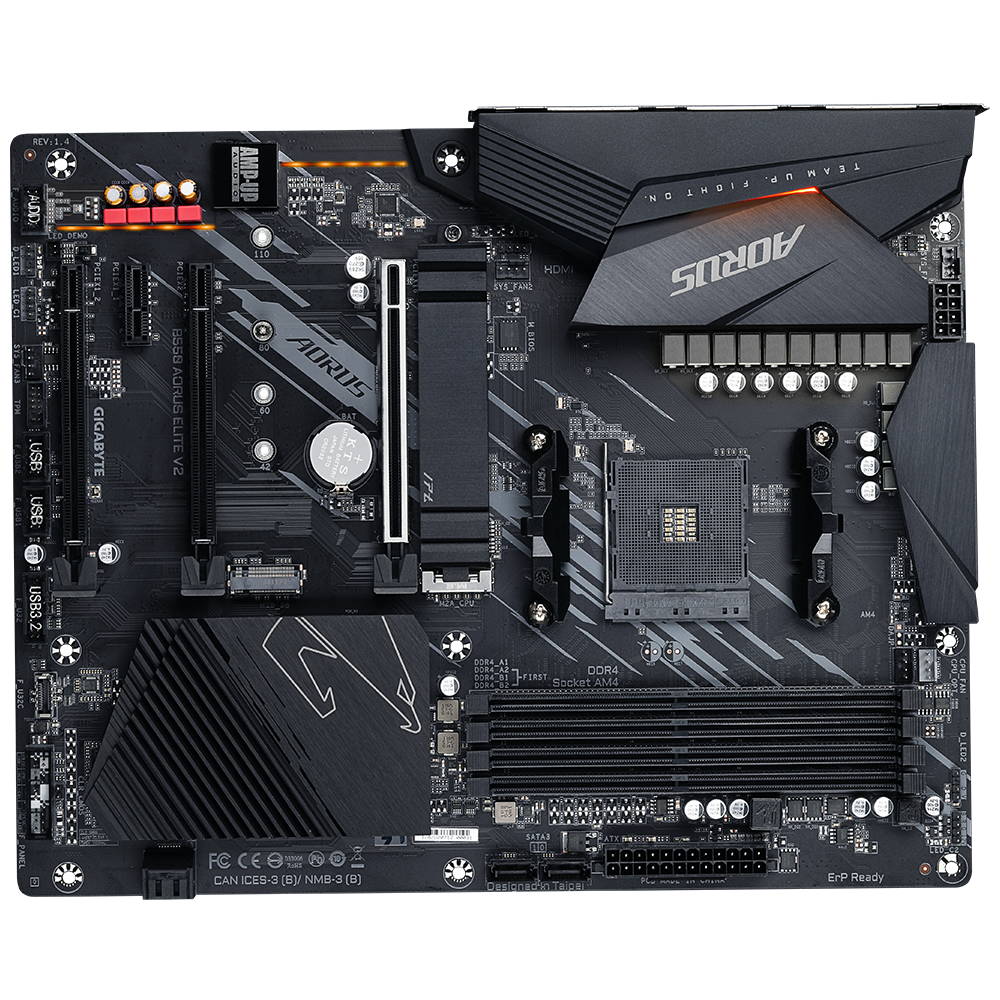 GIGABYTE B550 AORUS ELITE V2 マザーボード B550 AORUS ELITE V2 (rev. 1.5) Key Features | Motherboard