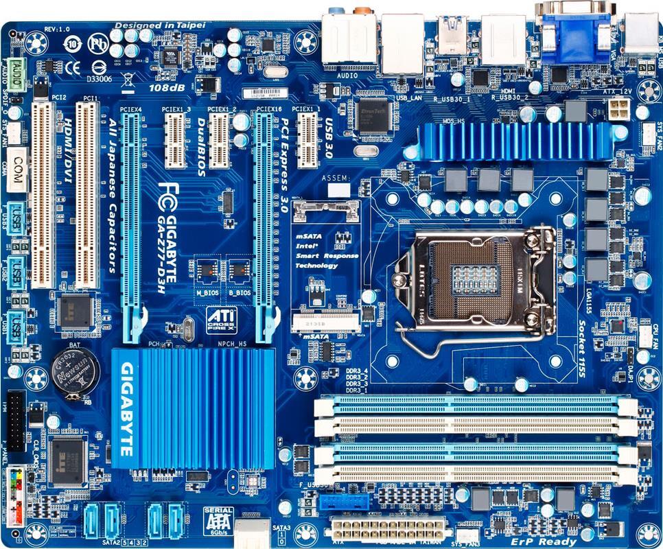GA-Z77-D3H (Rev. 1.0) - GIGABYTE Global