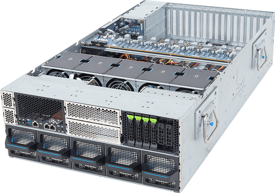 XL44-SX0-AAS2 - NVIDIA MGX™ Server - Intel® Xeon® 6 Processors - 4U DP 8 x PCIe Gen5 GPUs