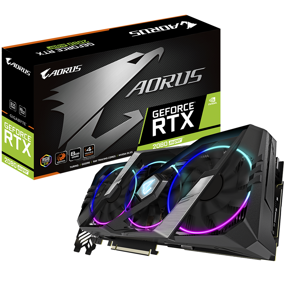 AORUS GeForce® RTX 2080 SUPER™ 8G Key Features | Graphics Card - GIGABYTE  Global