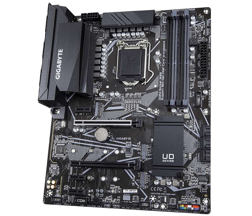 Placa Mãe Gigabyte Z590 UD, Intel LGA 1200, ATX, DDR4, M.2 NVMe