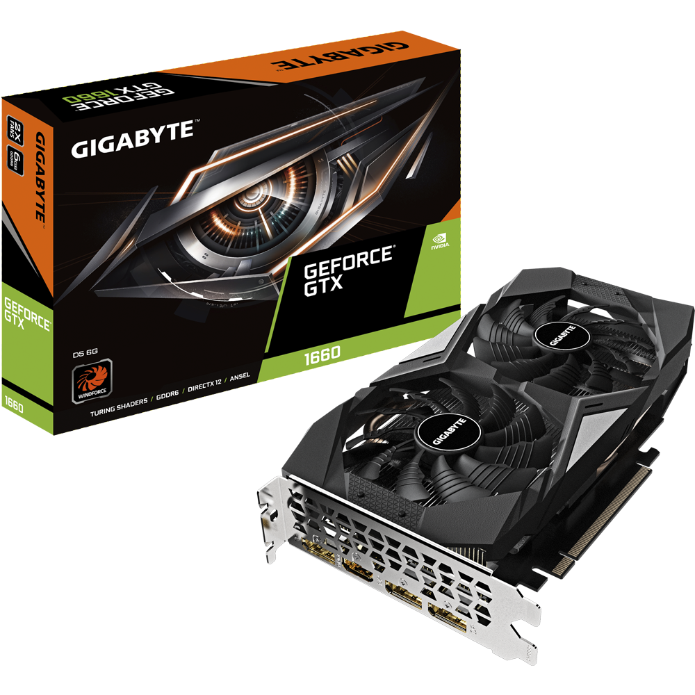 GeForce® GTX 1660 D5 6G Key Features | Graphics Card - GIGABYTE Global