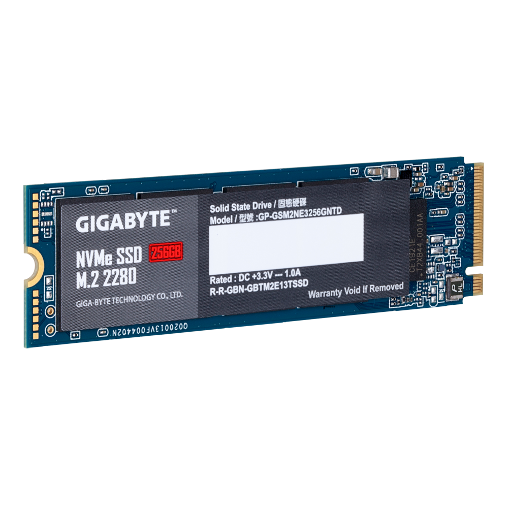 GIGABYTE NVMe SSD 256GB