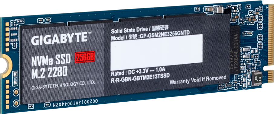 SSD - GIGABYTE NVMe SSD 256GB