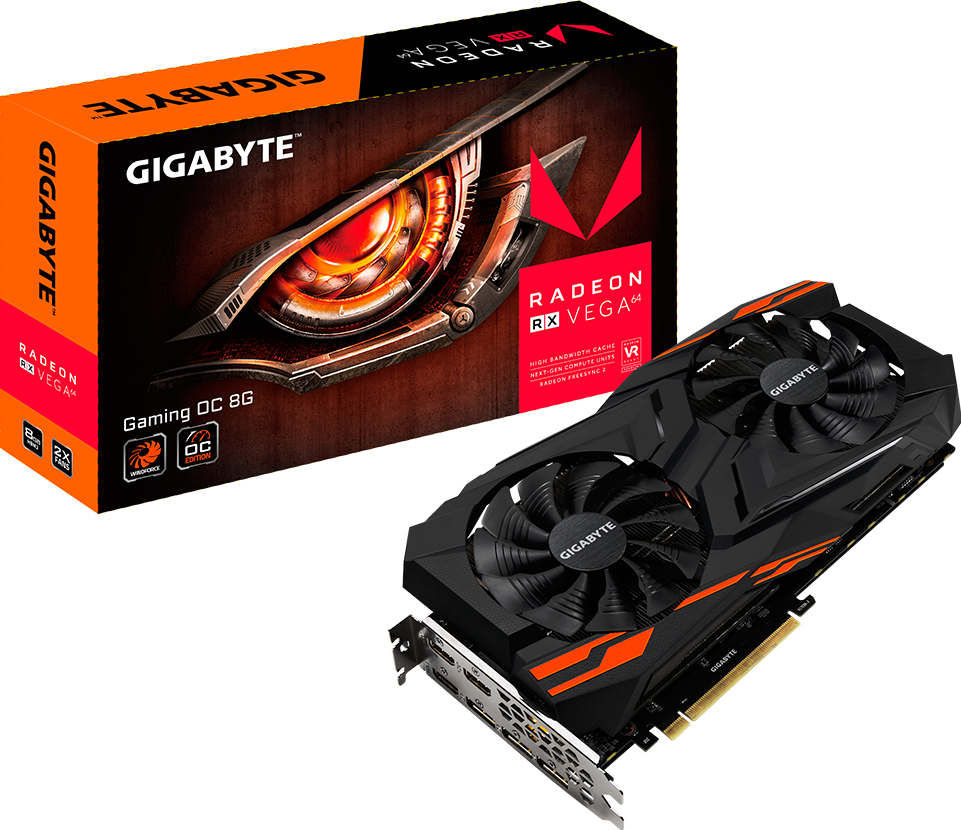 Grafické karty - Radeon™ RX VEGA 64 GAMING OC 8G