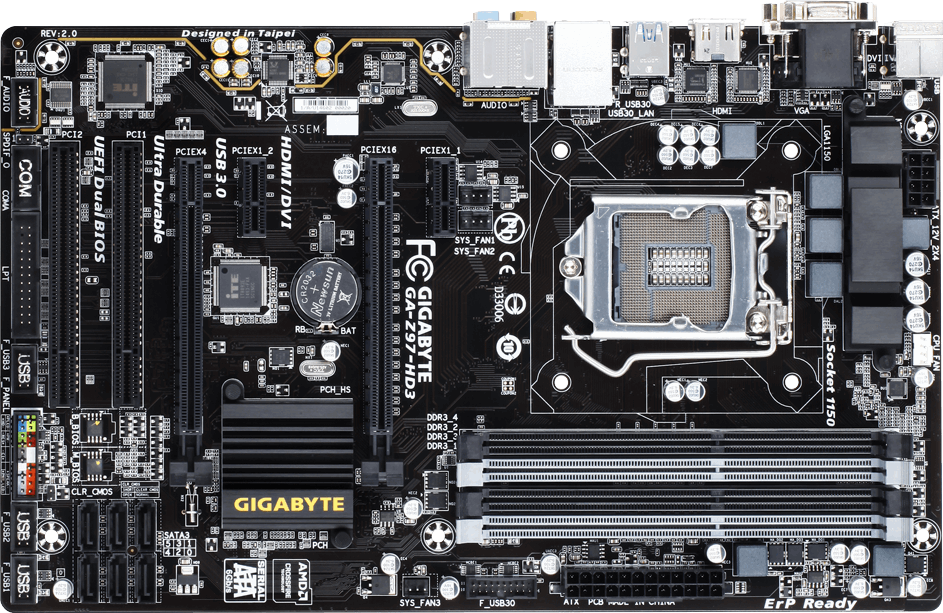 GA-Z97-HD3 (Rev. 2.0) Placas-mãe - GIGABYTE Brazil