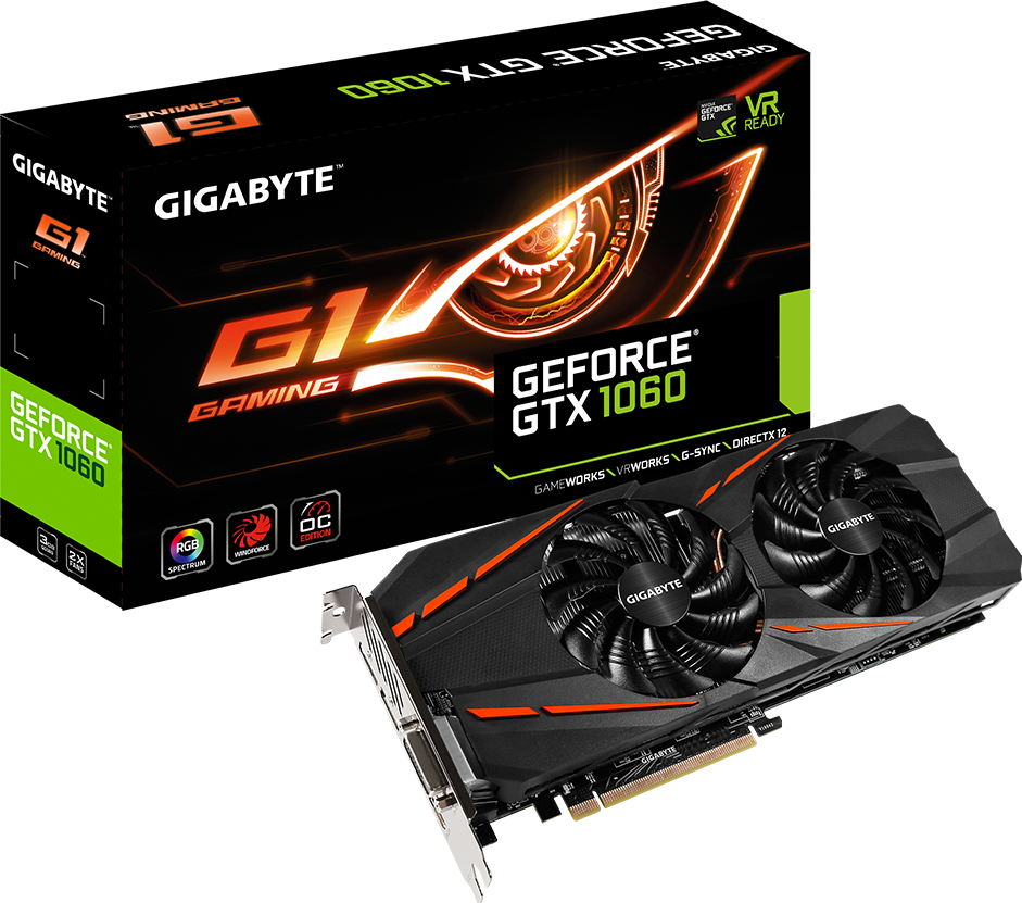Graphics Card - GeForce® GTX 1060 G1 Gaming 3G