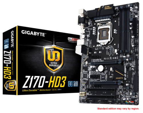 GA-Z170-HD3 ‏(rev. 1.0)‏