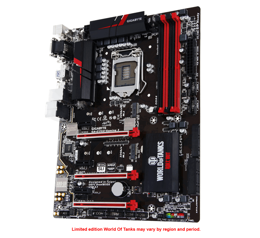 GA-Z170X-Gaming 3-EU (rev. 1.0) Overview | Motherboard