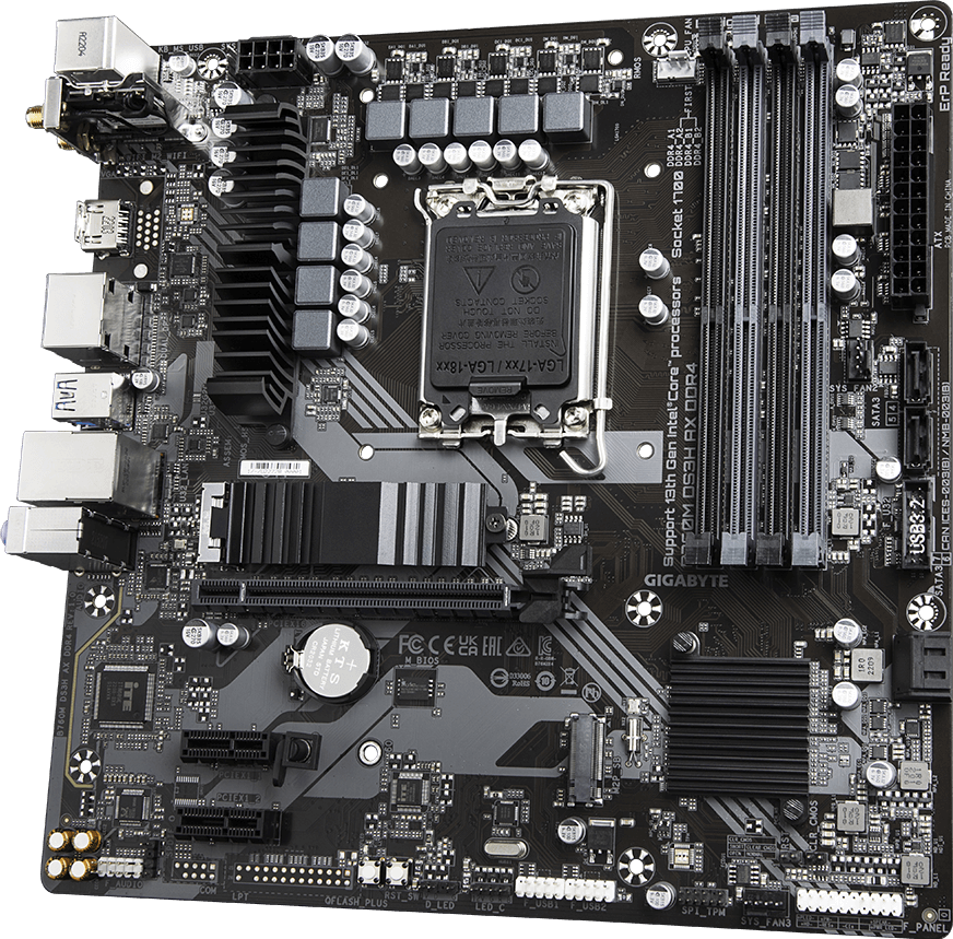 B760M DS3H AX DDR4 (Rev. 1.x) - GIGABYTE Global