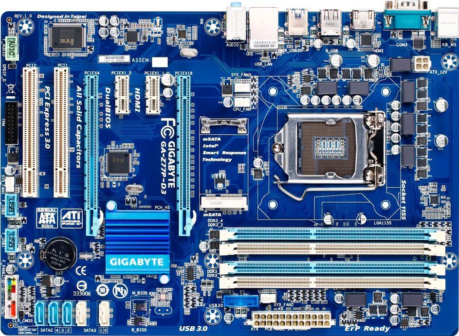 GA-Z77P-D3 (Rev. 1.1) マザーボード - GIGABYTE Japan