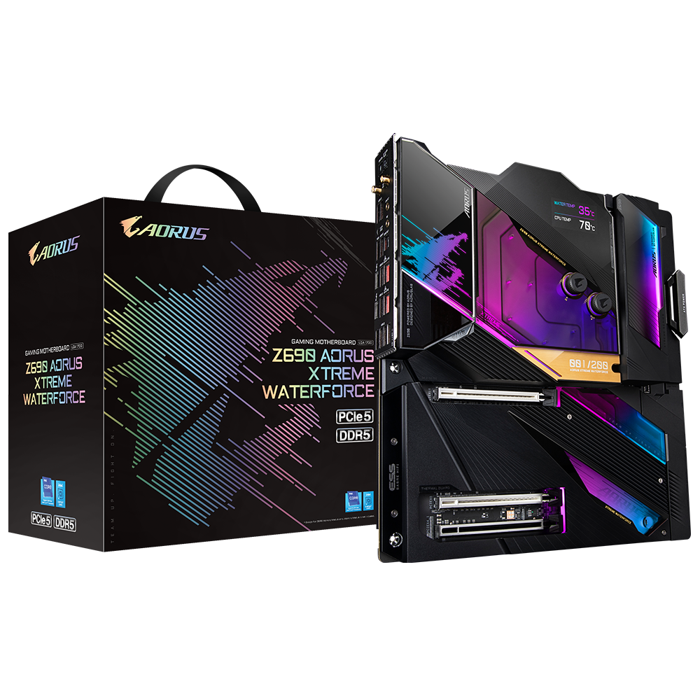 Z690 AORUS XTREME WATERFORCE (rev. 1.0) フォトギャラリー ...